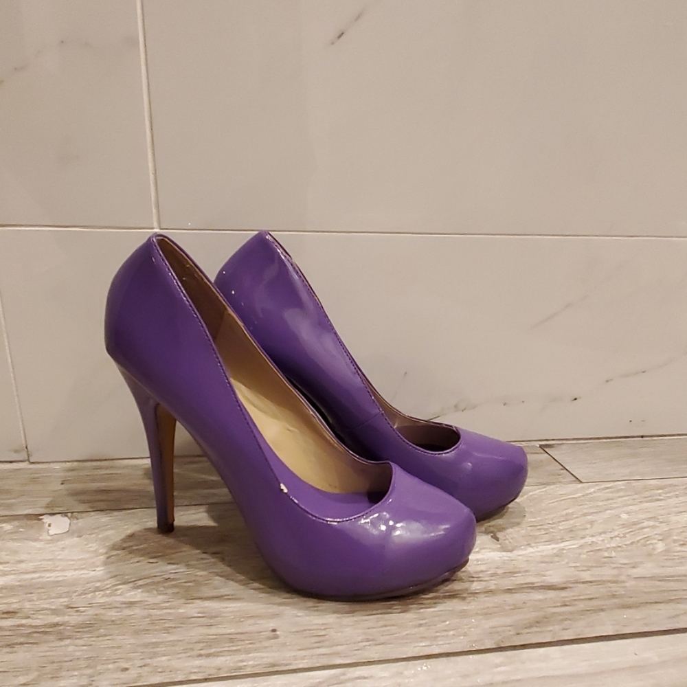 Purple 4" Heels